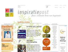 Tablet Screenshot of inspiratiepost.nl